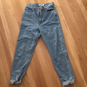 American Apparel High Waisted Jeans